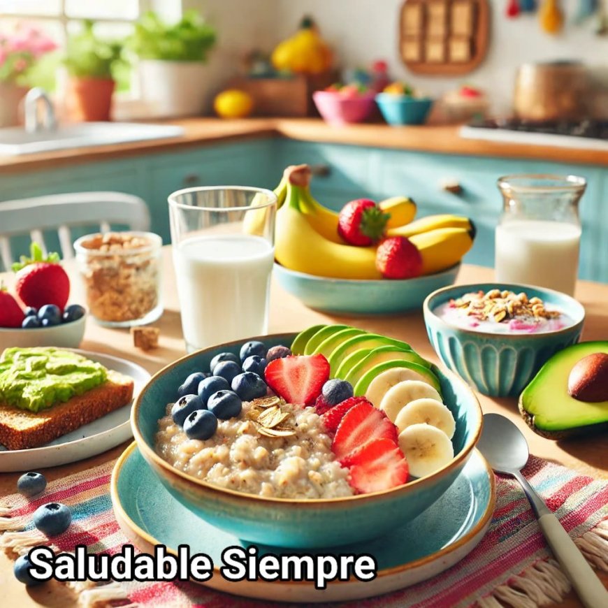 ¡La importancia del desayuno en los niños!